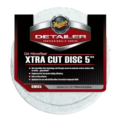 Abbildung von Meguiar&#039;s DMX5 DA Microfiber Extra Cut Pad 5&quot; 140mm Mikrofaseraufsatz (2er Pack)