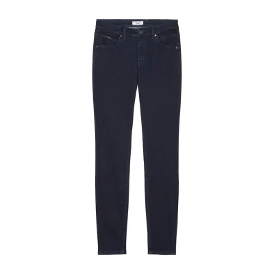Abbildung von Marc O&#039;Polo Denim Damen Jeanshose mit Stretch Anteil Slim Fit, Blau (Dark Blue Multi 11), W30/L32