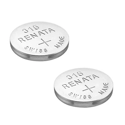Abbildung von Renata SR716SW Uhrenbatterie 315, Silberoxidbatterie, 1,55 V, 2 Stück