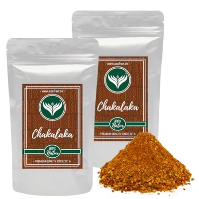 Abbildung von Azafran Chakalaka Gewürz/Gewürzzubereitung für einen afrikanischen Dip/Sauce 500g