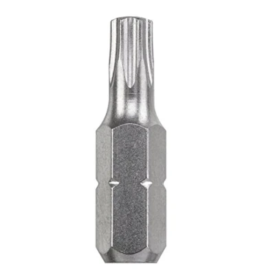 Abbildung von KWB 3 Bits 25 mm Tamper Torx 15 Industrial Steel 121615 (Tq 60 Stahl, ISO 1173, Antrieb C 6.3)