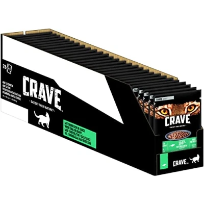 Abbildung von CRAVE Katze Portionsbeutel Sauce mit Thunfisch 28 x 85g