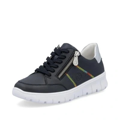 Abbildung von Rieker Sneaker LOW low, Damen, Größe: 42, Blau Schuhe