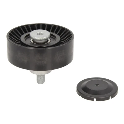 Abbildung von SNR GA357.55 Umlenkrolle AUDI: A6 C6 Limousine, Avant, A4 B7 PORSCHE: Cayenne, Panamera, LAND ROVER: Discovery 4
