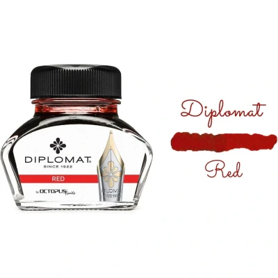 Abbildung von Diplomat Tintenflasche 30 ML Red