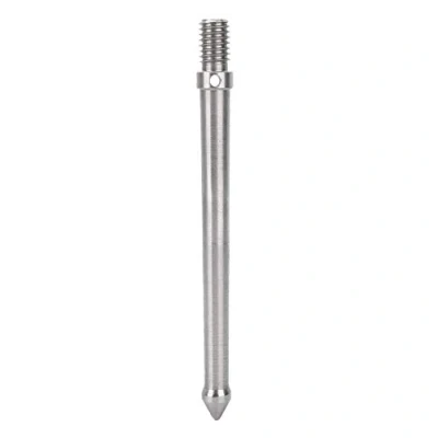Abbildung von Edelstahl Spike Mount Adapter für Stativ Einbeinstativ mit 3/8 Zoll Gewinde Interface Kamera Zubehör(12cm)