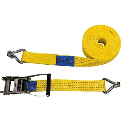 Abbildung von PETEX 43192919 Zweiteiliger Spanngurt Zugkraft LC Niederzurren (einzeln/direkt)=2500 daN (L x B) 10m, 10 m