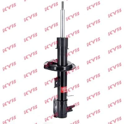 Abbildung von KYB Excel G 333754 Stoßdämpfer Vorderachse links Gasdruck Zweirohr Federbein, Dämpfer mit Zuganschlagfeder oben Stift SUZUKI: SX4 I Schrägheck