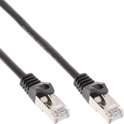 Abbildung von 5er Set InLine® Patchkabel, SF/UTP, Cat.5e, schwarz, 3m