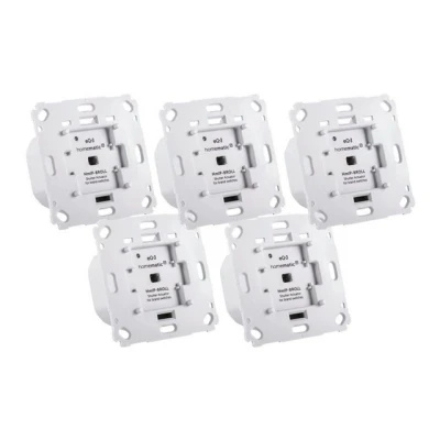 Abbildung von eQ 3 Homematic IP Rollladenaktor für Markenschalter 5er Set