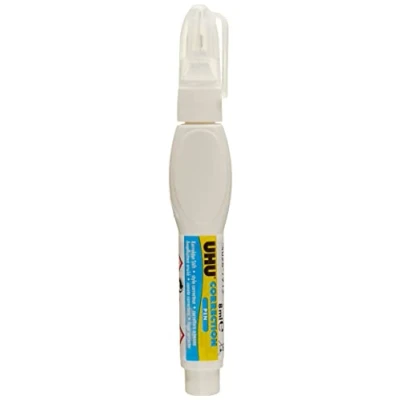 Abbildung von UHU 50425 Korrekturstift CORRECTION PEN, weiß, 8 ml