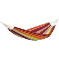 Abbildung von Hängematte 150x230cm Barbados Acerola orange rot Baumwolle