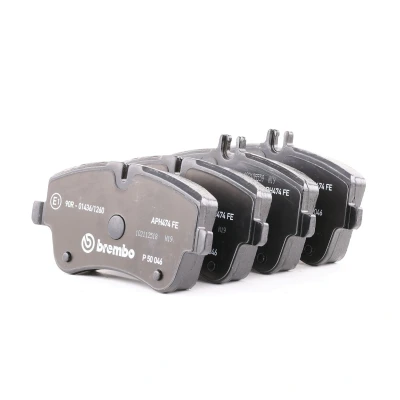 Abbildung von BREMBO P 50 046 Bremsbelagsatz PRIME LINE Ring für Verschleißwarnanzeiger vorbereitet mit Bremssattelschrauben Zubehör