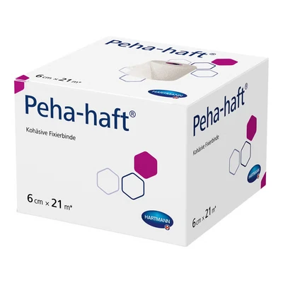 Abbildung von Peha haft Fixierbinde Latexfrei 6 cmx21 1 St