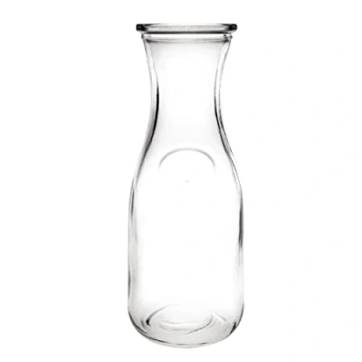 Abbildung von Olympia Glaskaraffen 0,5 l, 200 x 78 mm, Servierkrug, Krug, Dekanter, Restaurant, 6 Stück