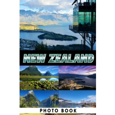 Abbildung von New Zealand Photo Book: Bustling City Colorful Photos For All Ages To Relax And Unwind