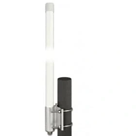 Abbildung von Delock 5G LTE Antenne N Buchse 2,14 2,93 dBi 33,5 cm starr Wand und Mastmontage omnidirektional outdoor weiß