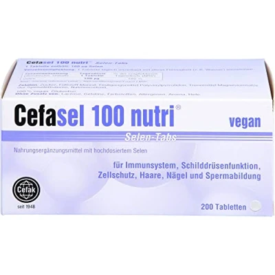 Abbildung von Cefasel 100 Nutri Selen Tabs 200 St