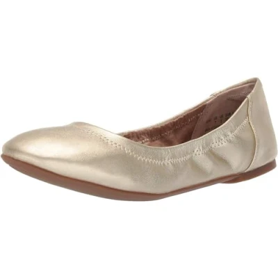 Abbildung von Amazon Essentials Damen Belice Ballerinas, Gold, 39 EU Weit
