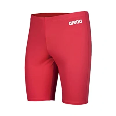 Abbildung von ARENA Herren Mens Team Swim Solid Badehosen Jammer, Red white, 44 EU