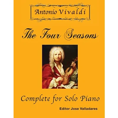 Abbildung von Antonio Vivaldi The Four Seasons, Complete: for Solo Piano