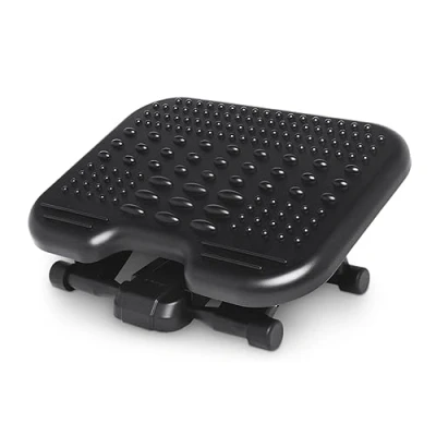 Abbildung von Kensington ergonomische Fußstütze SoleMassage für eine verbesserte Körperhaltung und orthopädische Entlastung mit stimulierender Massageoberfläche, schwarz, 56155EU