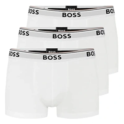 Abbildung von BOSS Trunk Power 3 PACK Panties, Herren, Größe: Small, White