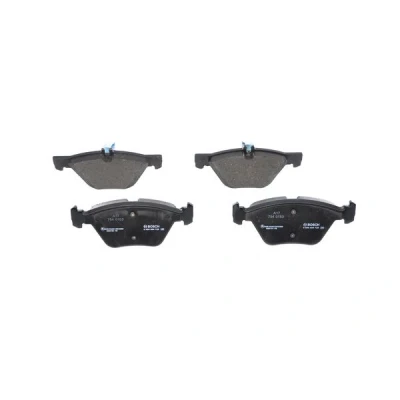Abbildung von BOSCH 0 986 494 729 Bremsbelagsatz Low Metallic mit Kolbenclip, Anti Quietsch Blech MERCEDES BENZ: E Klasse T modell, Limousine
