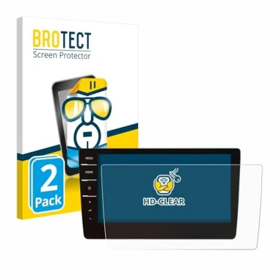 Abbildung von BROTECT (2 Stück Schutzfolie für Volkswagen Passat GTE 2019 Discover Pro 9.2&quot; Displayschutz Folie Ultra Klar