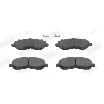 Abbildung von JURID 573278J Bremsbelagsatz mit akustischer Verschleißwarnung MITSUBISHI: Lancer 8 Limousine, ASX SUV, OUTLANDER 3, JEEP: Compass, Patriot