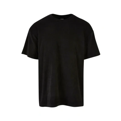 Abbildung von Urban Classics Towel TEE Tshirt basic, Herren, Größe: Large, Black