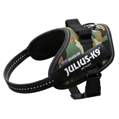 Abbildung von Julius K9 Idc Powergeschirr Camouflage Hundegeschirr 40 53x2.2 cm...