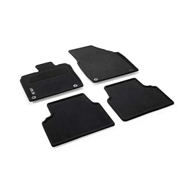 Abbildung von Volkswagen 10B061445WGK Fußmatten Optimat Textilfußmatten 4X Stoffmatten schwarz, mit ID.3 Schriftzug