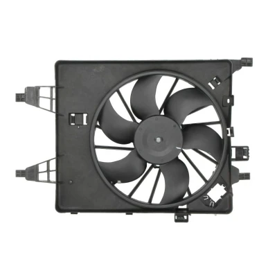 Abbildung von THERMOTEC D8R014TT Lüfter für Fahrzeuge mit Klimaanlage Kühlerlüfterrahmen (Zarge) Elektromotor RENAULT: MEGANE 2, Kangoo II Express, CLIO 2