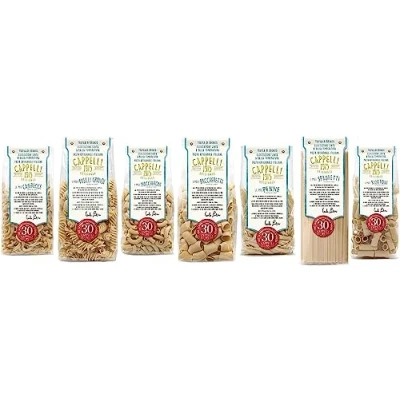 Abbildung von Senatore Cappelli Original Pasta aus 1915 Ancient Grains, 100% italienische handwerkliche Bronze, bei niedriger Temperatur gezogen (7 x 500 g)