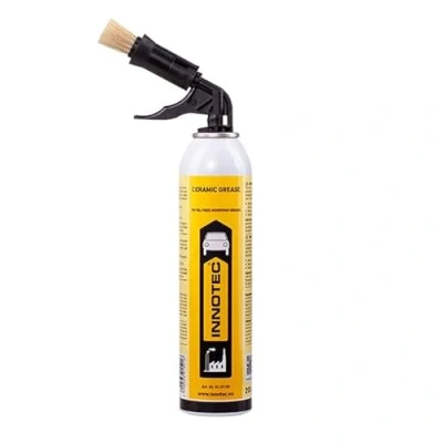 Abbildung von Innotec Keramikpaste Ceramic Grease Keramikfett Montagepaste mit hoher Druck und Temperaturbeständigkeit Bremsen Service Paste Hochbelastbareer Dauerschmierstoff Rostschutzeffekt