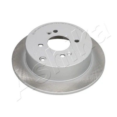 Abbildung von ASHIKA 61 0H 001C Bremsscheibe Hinterachse 261,8 10 4 62,5 voll lackiert HYUNDAI: i20 I Schrägheck, Getz, ix55, KIA: RIO 2, 2 Stufenheck