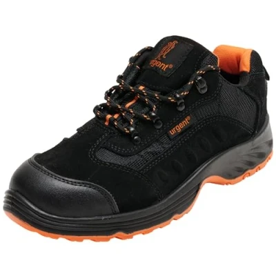 Abbildung von Arbeitsschuhe Sicherheitsschuhe URGENT 210 S1, Schwarz / Orange, 43 EU