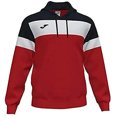 Abbildung von Joma Herren Crew Iv Sweatshirts, Rot/Schwarz, 3XS