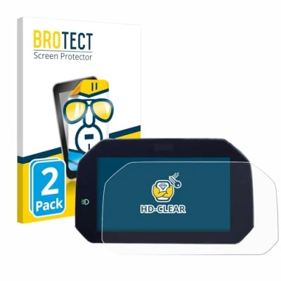 Abbildung von BROTECT (2 Stück Schutzfolie für BMW F850GS 2018 2020 Connectivity TFT 6.5&quot; Displayschutz Folie Ultra Klar