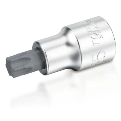 Abbildung von TOPTUL BCFA1255 Steckschlüsseleinsatz 3/8 Torx T55 Chrom Vanadium Stahl