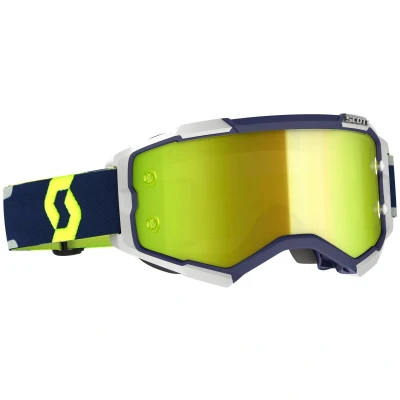 Abbildung von Scott Fury Motocross Brille, Blau/Grau (Blau, Einheitsgröße)