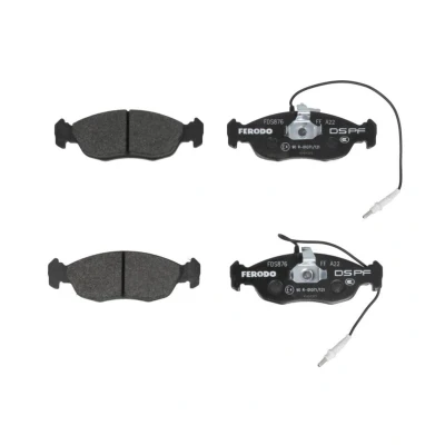 Abbildung von FERODO RACING FDS876 Bremsbelagsatz PEUGEOT: 306 Schrägheck, 106 II Cabrio, CITROËN: Xsara Saxo Kombi