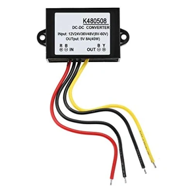 Abbildung von DC Abwärtswandler 12V / 24V 36V 48V auf 5V 8A Step Down Netzteilmodul,Konverter