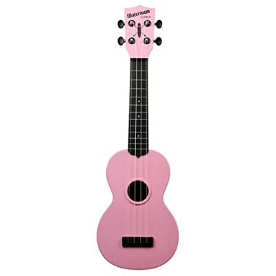 Abbildung von KALA Waterman KA SWB PK Soft Pink Matte Soprano Ukulele, with Tote Bag