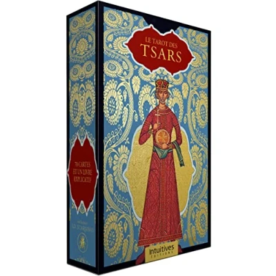 Abbildung von Coffret Le Tarot des Tsars: 78 cartes avec un livre explicatif