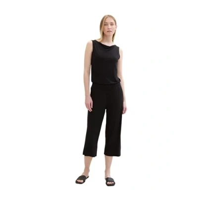 Abbildung von TOM Tailor Overalls Jumpsuit, Damen, Größe: 42, Deep black