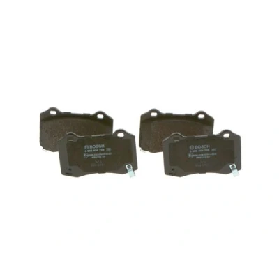Abbildung von BOSCH 0 986 494 708 Bremsbelagsatz Low Metallic mit akustischer Verschleißwarnung Anti Quietsch Blech DODGE: Magnum Kombi, JEEP: GRAND CHEROKEE 4