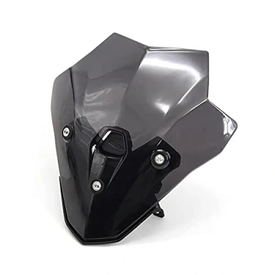 Abbildung von Windschutzscheibe Für BMW F900R F 900R F900 R Windschild Deflektor Motorrad Baffle Windabweiser Frontscheibe (Farbe : High Black set)