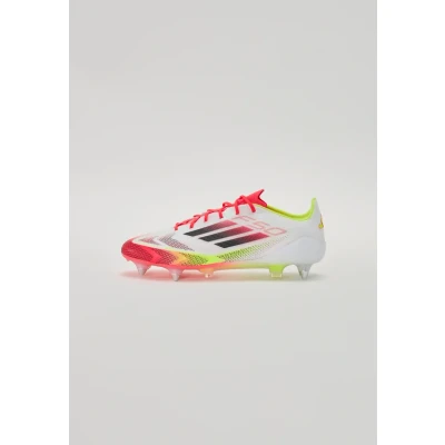 Abbildung von adidas Performance F50 Elite SOFT Ground Fußballschuh Stollen, Herren, Größe: 40 2/3, White/core black/solar yellow Schuhe
